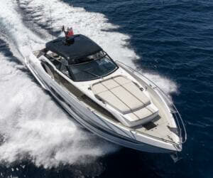 The Superhawk 55 has a top speed of 38 knots